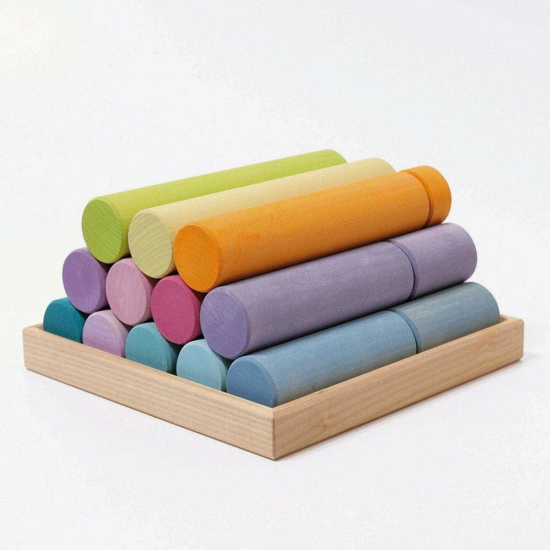 BUILDING ROLLERS LARGE PASTEL