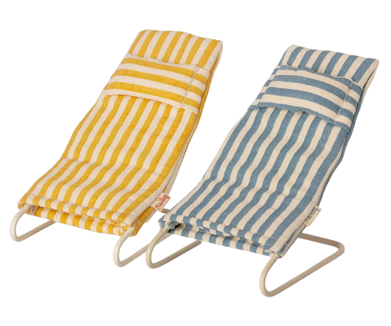 BEACH CHAIRS - SET OF TWO