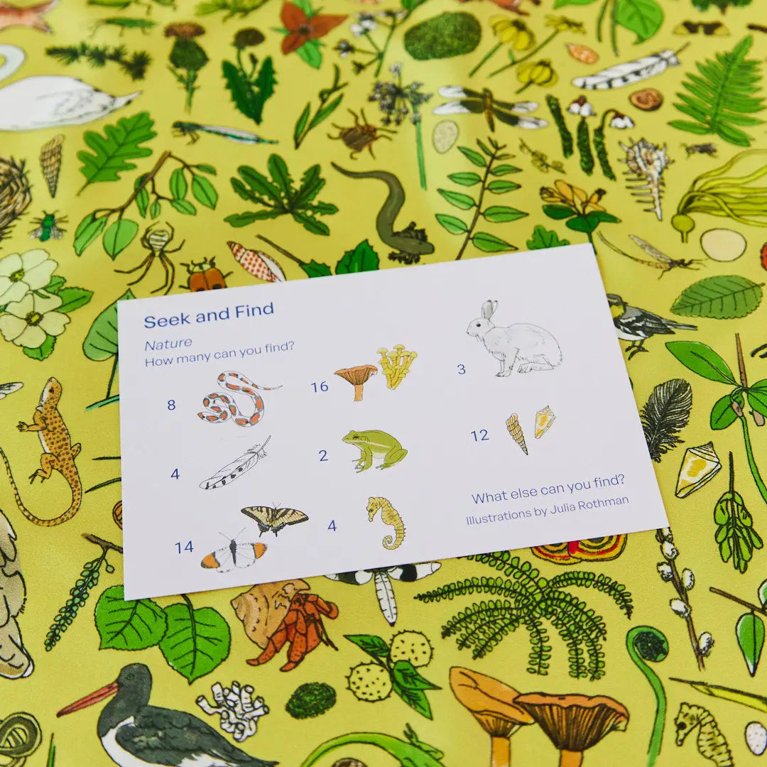 NATURE SEEK AND FIND PLAYSILK