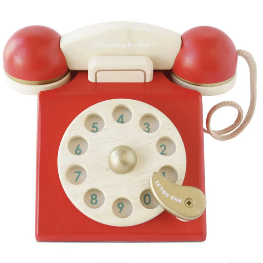 VINTAGE WOODEN PHONE