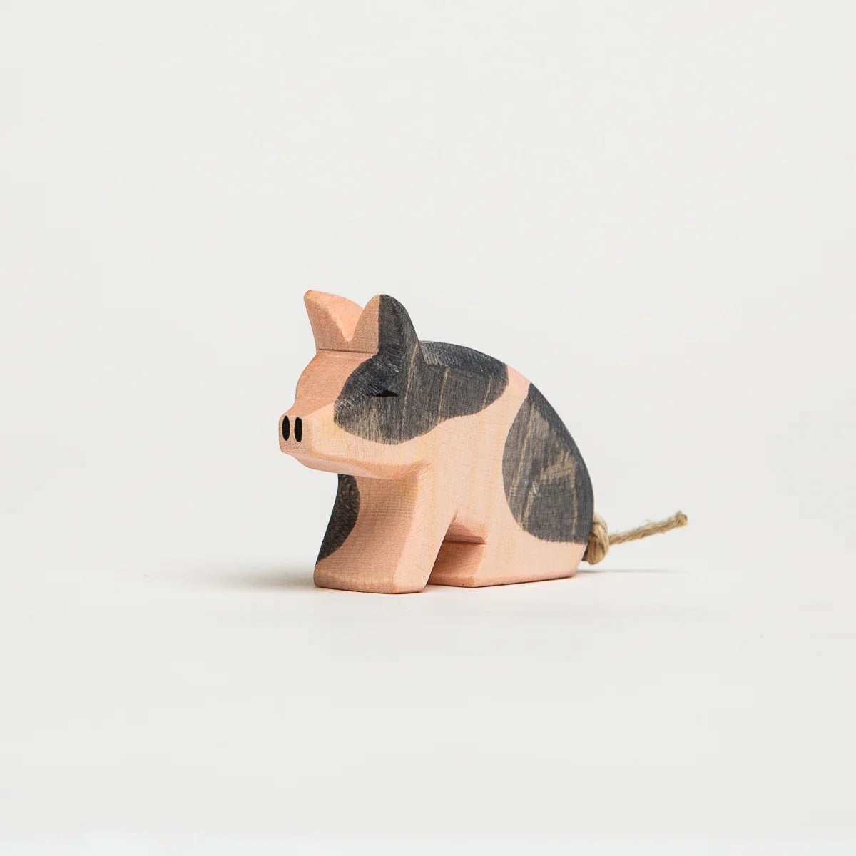SPOTTED PIGLET SITTING