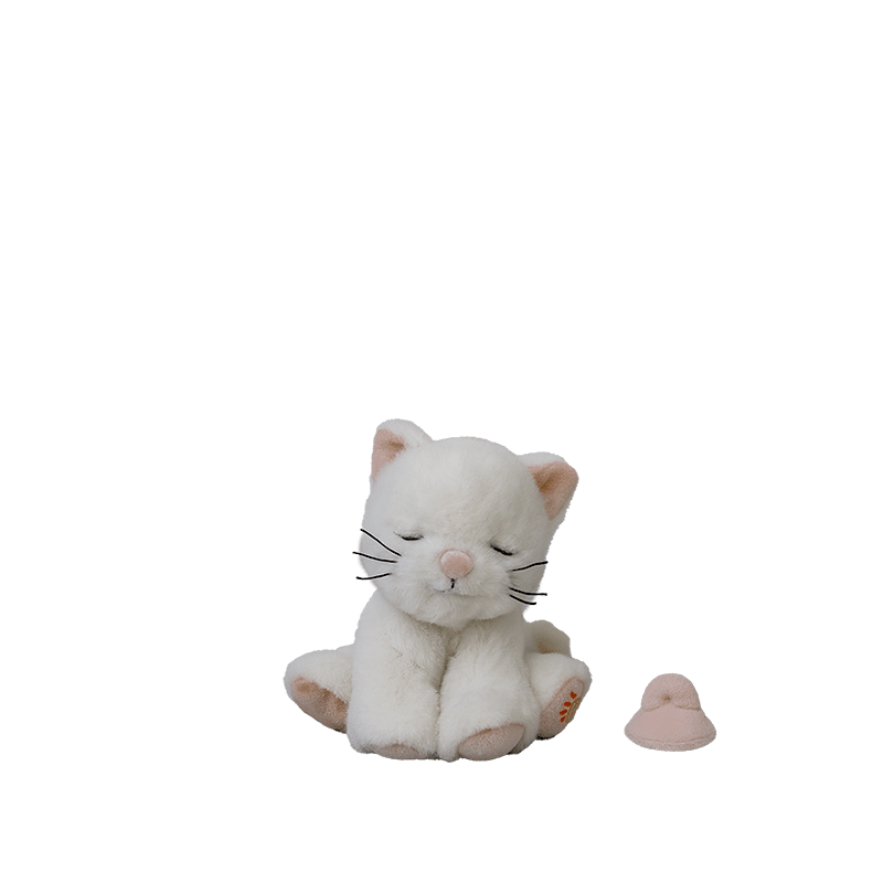 BINKY KITTEN KIKI - WHITE