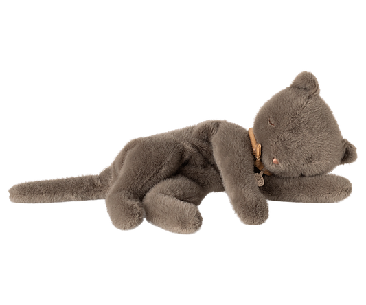 SLEEPING KITTEN - MEDIUM GREY
