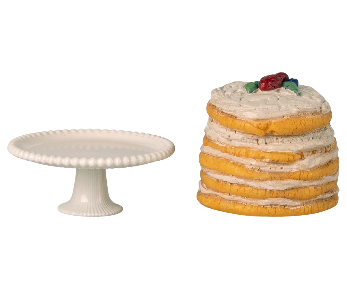 PARTY CAKE STAND - MOUSE - OFF WHITE