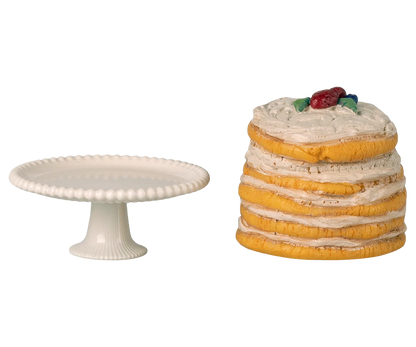 PARTY CAKE STAND - MOUSE - OFF WHITE
