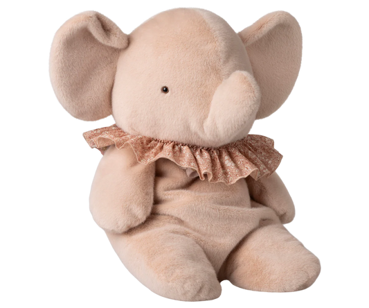ELEPHANT PLUSH, BIG - POWDER