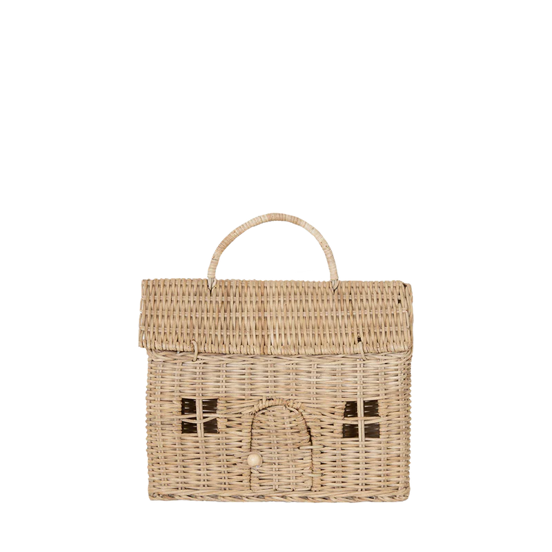 CASA CLUTCH - STRAW