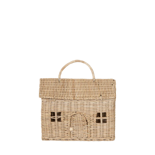 CASA CLUTCH - STRAW