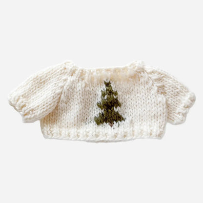 PLUSH FOX WITH TREE SWEATER