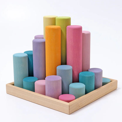 BUILDING ROLLERS LARGE PASTEL